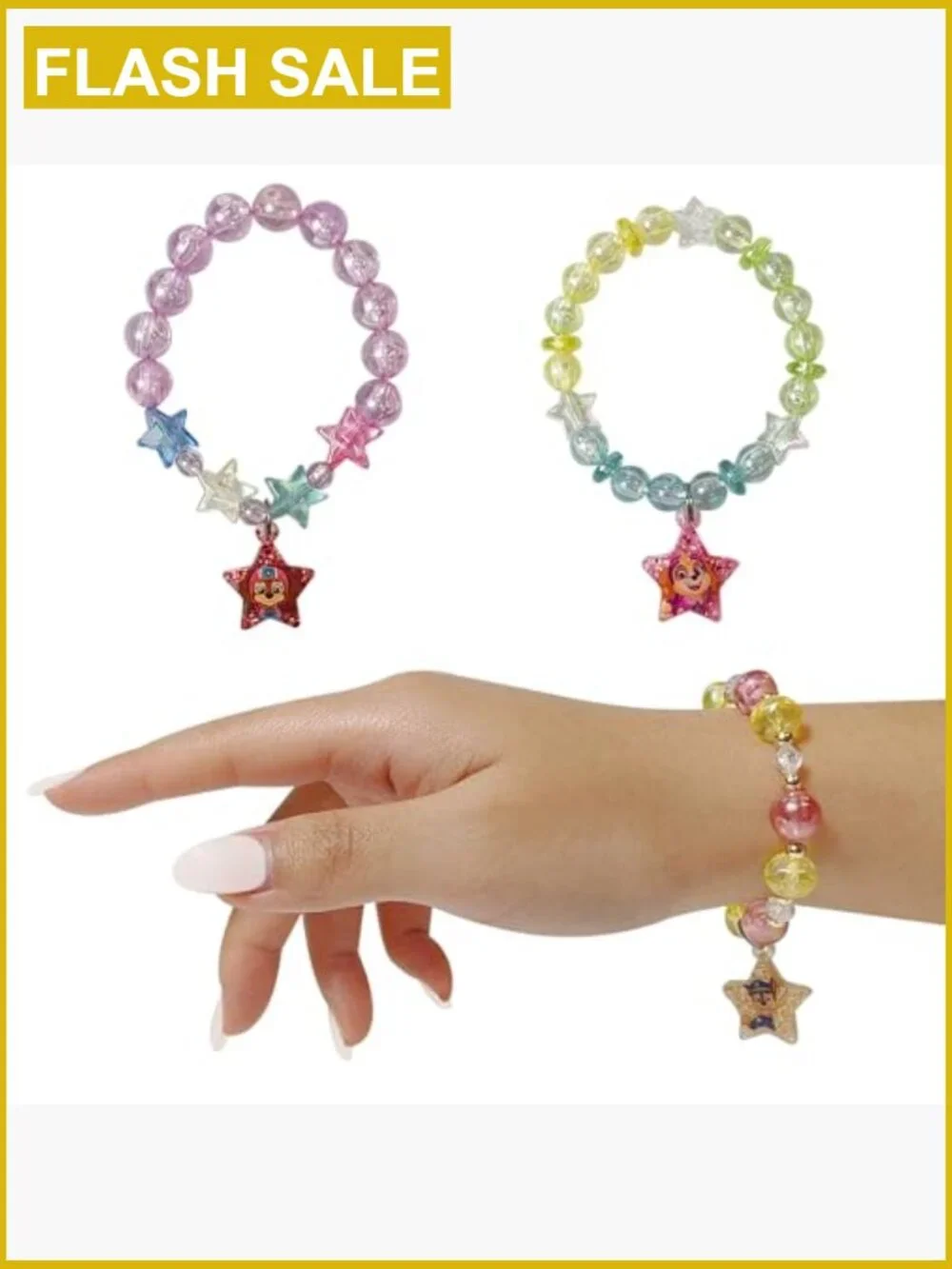 Paw Patrol Dress Up Jewelry Set - 9 Piece Necklaces Bracelets Rings for Kids